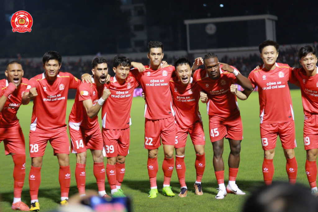 CLB Công An TP.HCM có khởi đầu hoàn hảo tại V.League 2025/2026