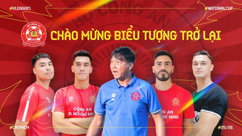 Sự trở lại của Công An TP.HCM mang đến cho giải đấu màu sắc mới